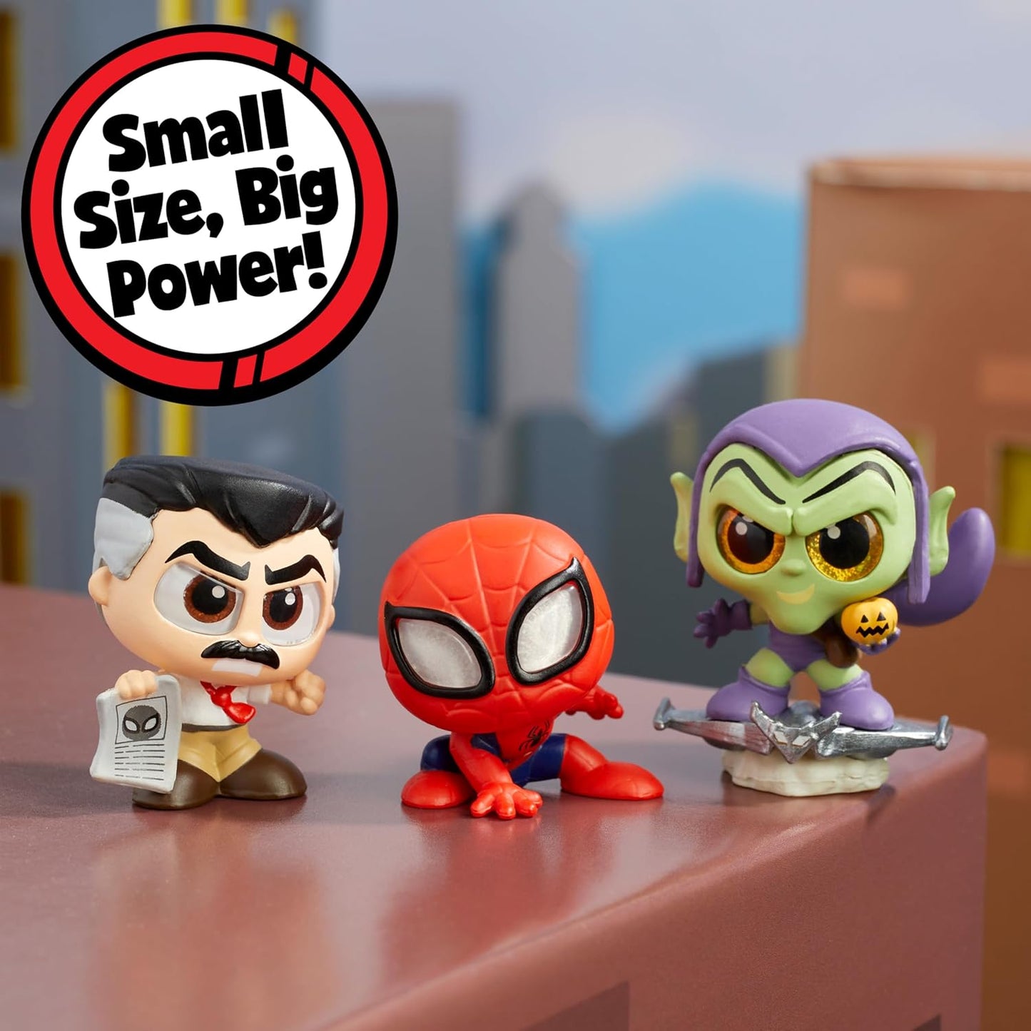Just Play Marvel Doorables Action Peek Série 1, Figuras Colecionáveis da Marvel, para Meninos e Meninas a partir de 5 Anos