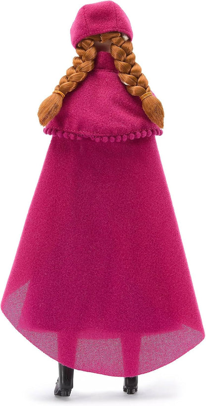 Disney Boneca Clássica Anna Frozen 30 cm – Traje Azul Característico com Amigo Surpresa
