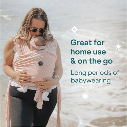 Koala Babycare Canguru para Bebê - Fácil de Usar - Suporte Ergonômico Certificado - Canguru Elástico Multiuso Adequado para Bebês de até 9 kg - Canguru para Bebê