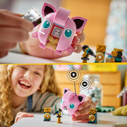 LEGO Pokémon SMART Play: Concerto do Jigglypuff – Conjunto de construção interativo compatível, inclui uma etiqueta SMART e figura Pokémon – Ideia de presente para meninos e meninas a partir de 7 anos – 72159