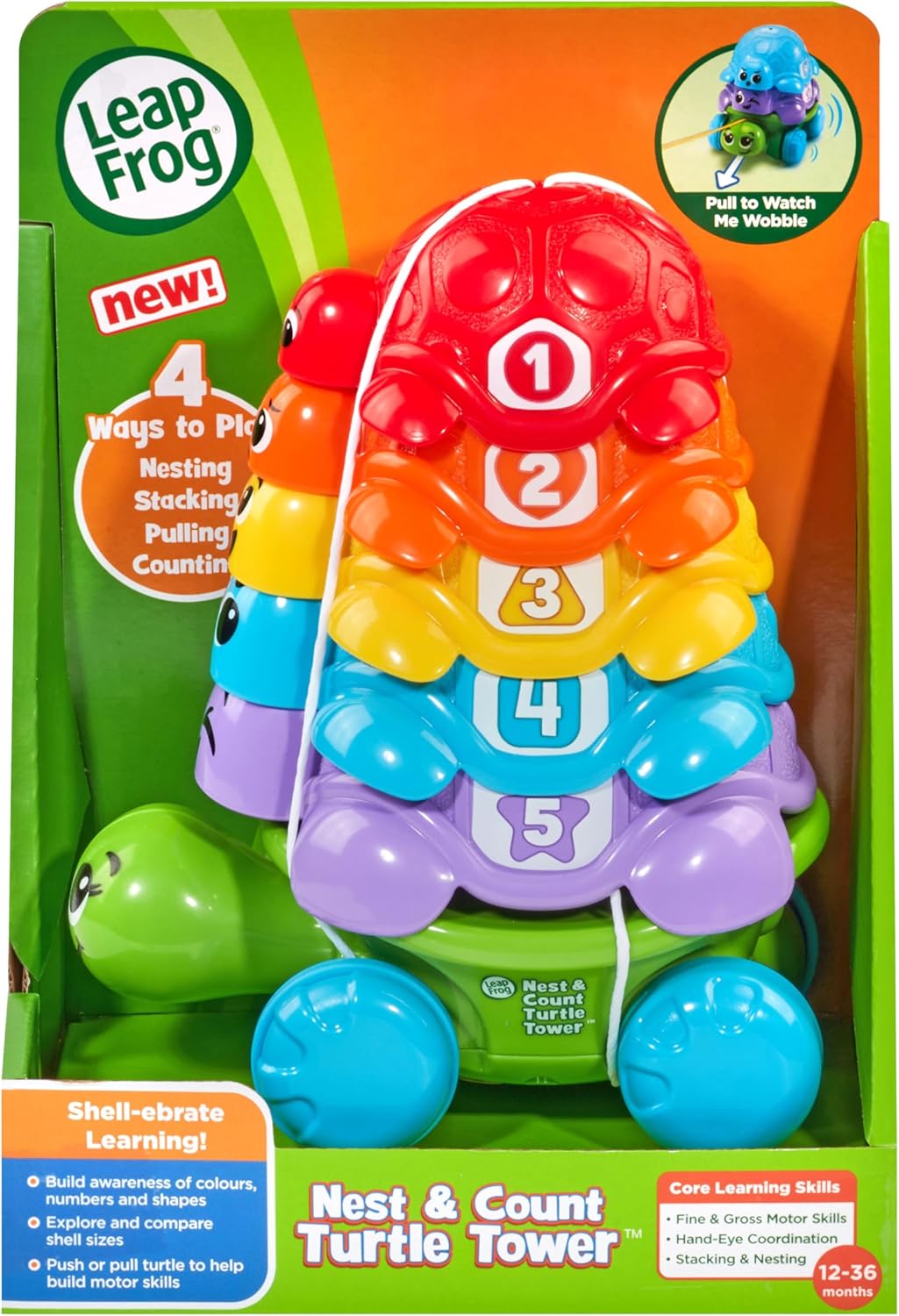Leapfrog 609303 Torre Nest & Count Turtle