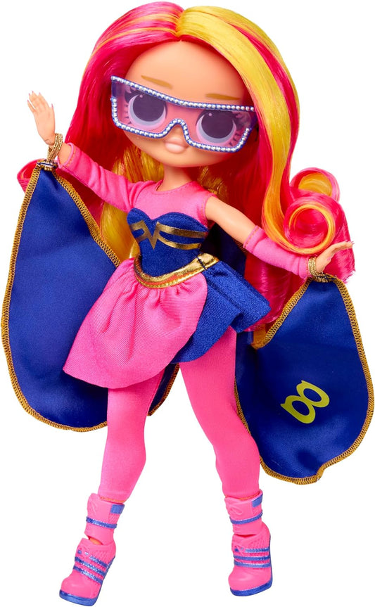 L.O.L. Surprise! Série OMG Eye Spy - Super-heroína - Inclui 1 boneca, vem com roupas e acessórios, resolva pistas e desbloqueie surpresas, colecione todas as 4 bonecas!