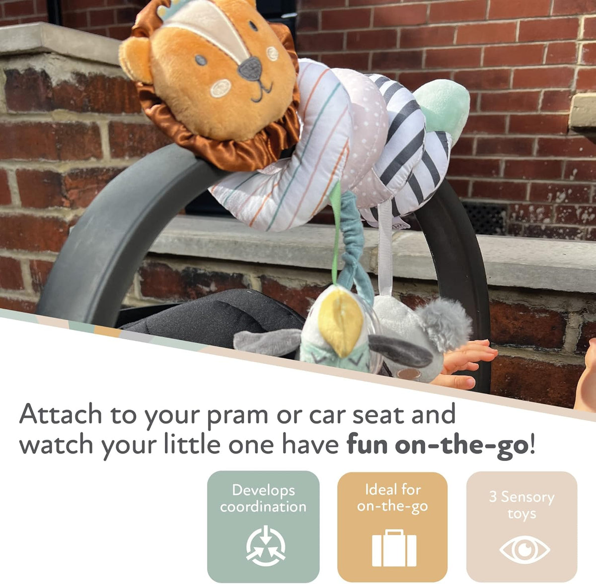 Spirale d'activités - NUBY - Jouet interactif pour Spirale d'activités - NUBY - Jouet interactif pour