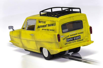 Scalextric C4223 Reliant Regal Supervan - Apenas tolos e cavalos, amarelo