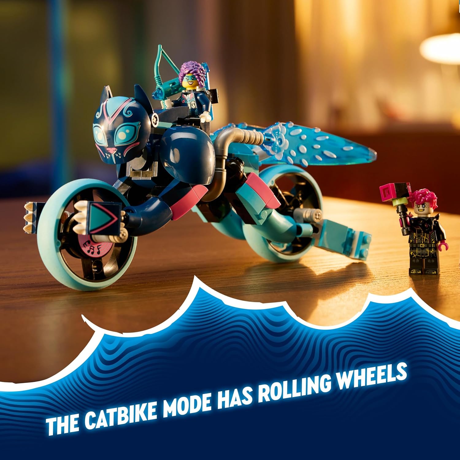 LEGO DREAMZzz Zoey's Cat Motorcycle Set, Rebuild an Animal