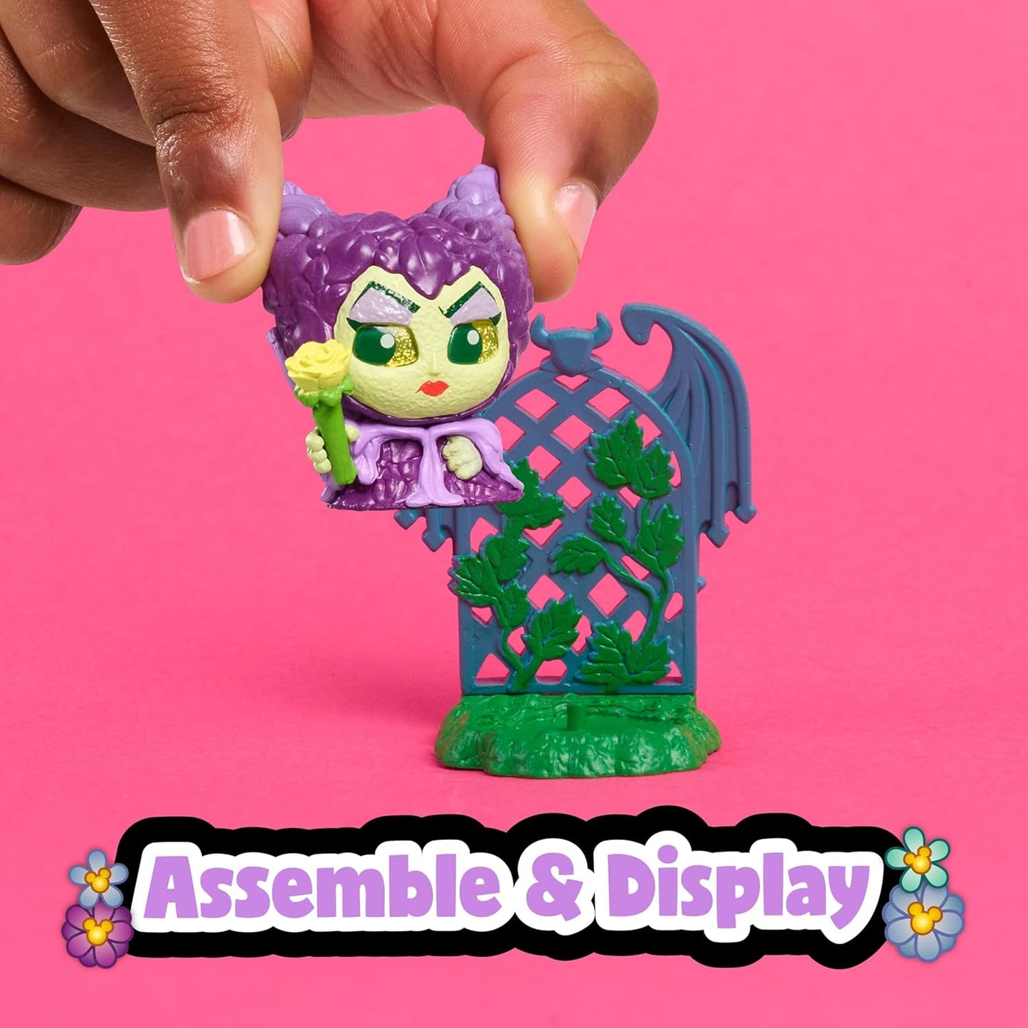 Disney Doorables In Full Bloom Multi Peek Série 15 - Miniaturas Misteriosas com Tema Floral, Monte e Exiba, Brinquedo Colecionável Surpresa da Disney, Para Colecionadores, Fãs, Pré-adolescentes e Crianças a partir de 5 Anos