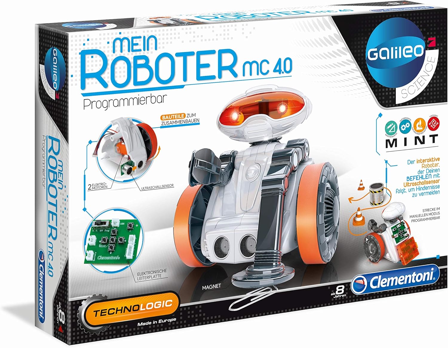 ピピ太郎 BO0 MM5 2台 レンプロ Climentoni Ciência e Jogo Tecnológico Mio, o Robô 2.0 (55202.3), versã
