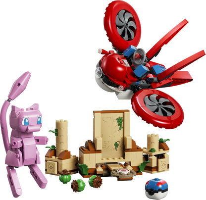 LEGO Pokémon SMART Play: Busca com Drone pelo Mítico Mew – Conjunto de Brinquedo Interativo Compatível, Inclui 3 Etiquetas SMART e 1 Figura Pokémon – Ideia de Presente para Meninos e Meninas a partir de 8 Anos – 72161