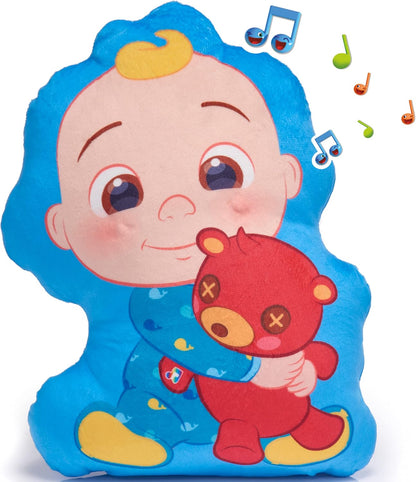 UAU! COISAS CoComelon Toys JJ Musical Sleep Soother | Brinquedo de aprendizagem pré-escolar que toca 6 músicas para dormir e luz noturna | para crianças pequenas, meninas e meninos | Idades 2, 3, 4 e 5