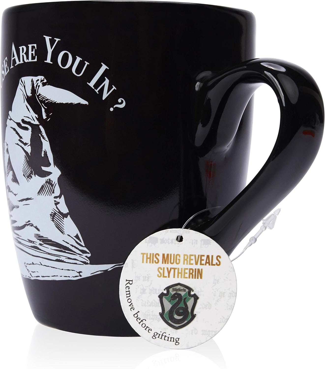 Caneca Chapéu Seletor de Harry Potter WOW! STUFF - Corvinal | O calor revela sua casa de Hogwarts WOW! STUFF escondida | Despeje sua bebida quente para ver sua casa | Caneca oficial licenciada