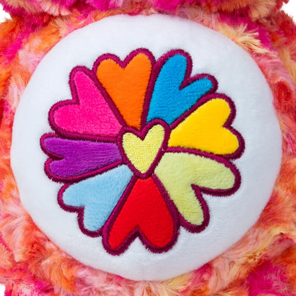 Care Bears , Flower Power Bear 35cm Medium Plush , Eco Friendly, Collectable Cuddly Toys for Children, Soft Toys for Girls Boys, Cute Teddies Suitable for Girls and Boys Ages 4+