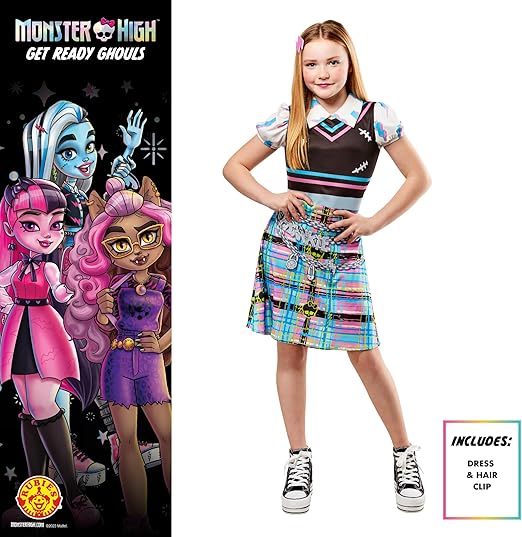 Rubie Disfraz oficial de Monster High Frankie Stein para niña
