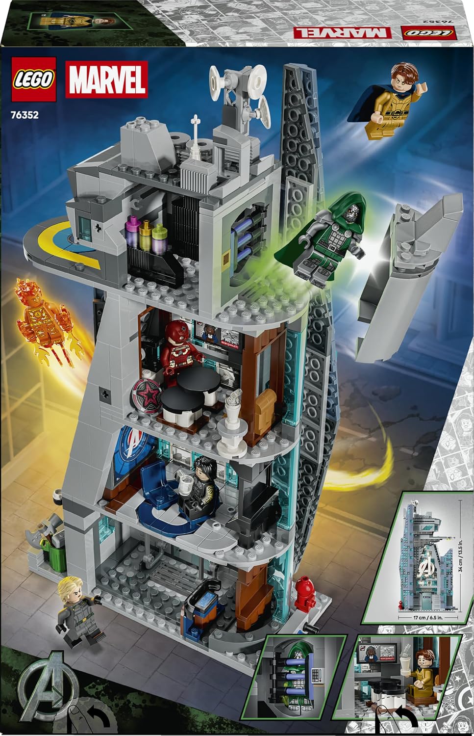 LEGO Marvel Avengers: Doomsday – Nova Torre dos Vingadores 76352