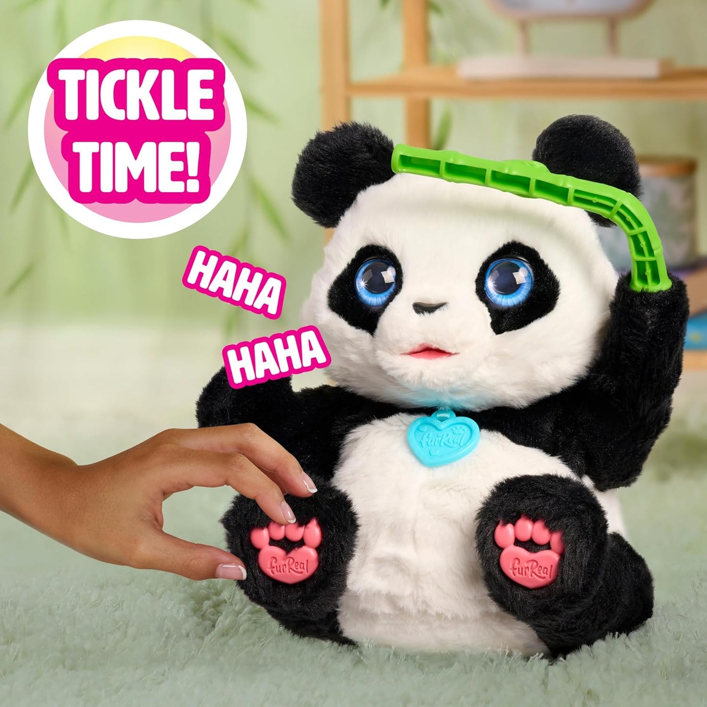 furReal Coco, o Panda Acrobata, Brinquedo Interativo de Panda de 26,7 cm, para Meninos e Meninas a partir de 4 Anos