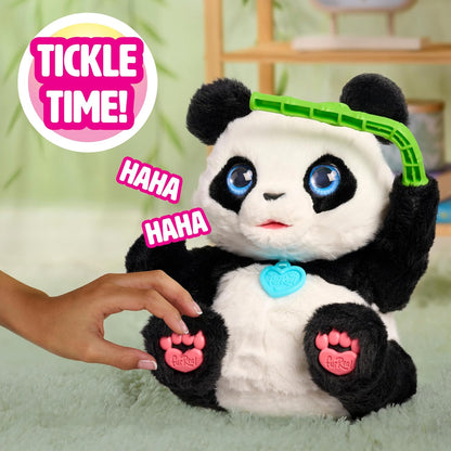 furReal Coco, o Panda Acrobata, Brinquedo Interativo de Panda de 26,7 cm, para Meninos e Meninas a partir de 4 Anos