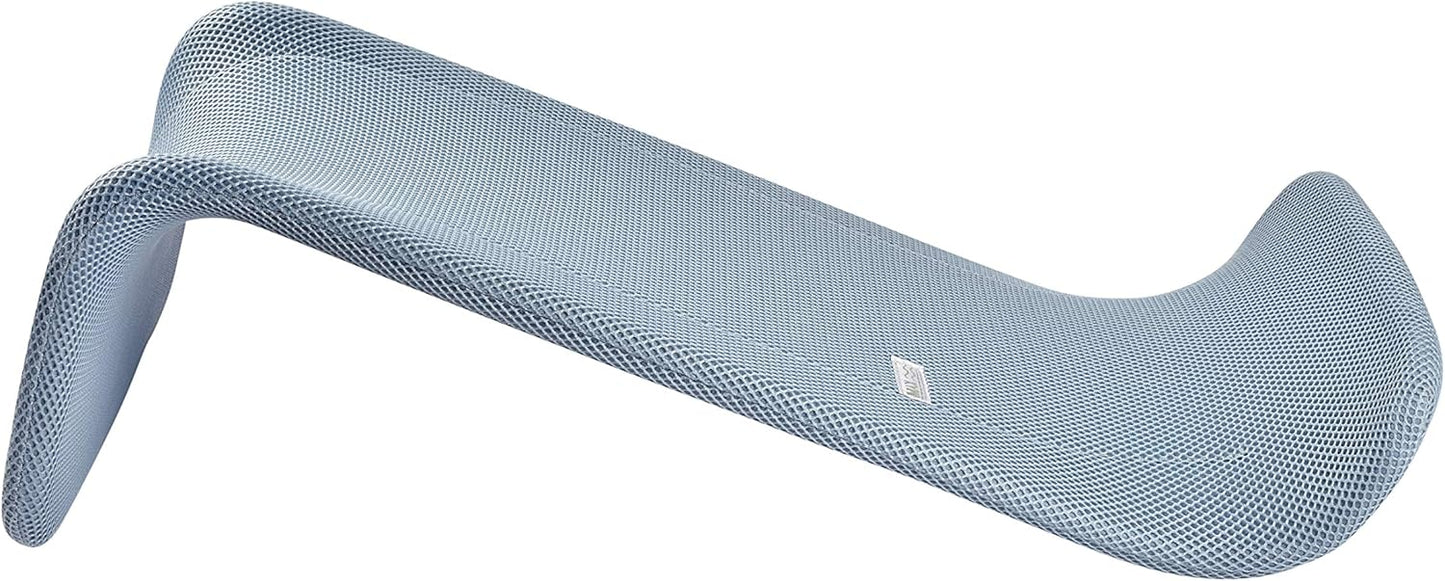 Assento de banho para bebê BEABA - Ergonômico - Ideal para recém-nascidos - Fabricado na França - Cinza Parma