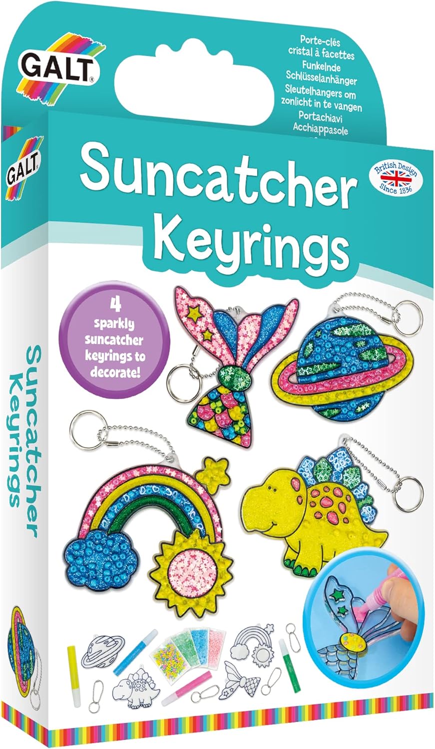 Galt, chaveiros Suncatcher, kits Suncatcher para crianças a partir de 6 anos