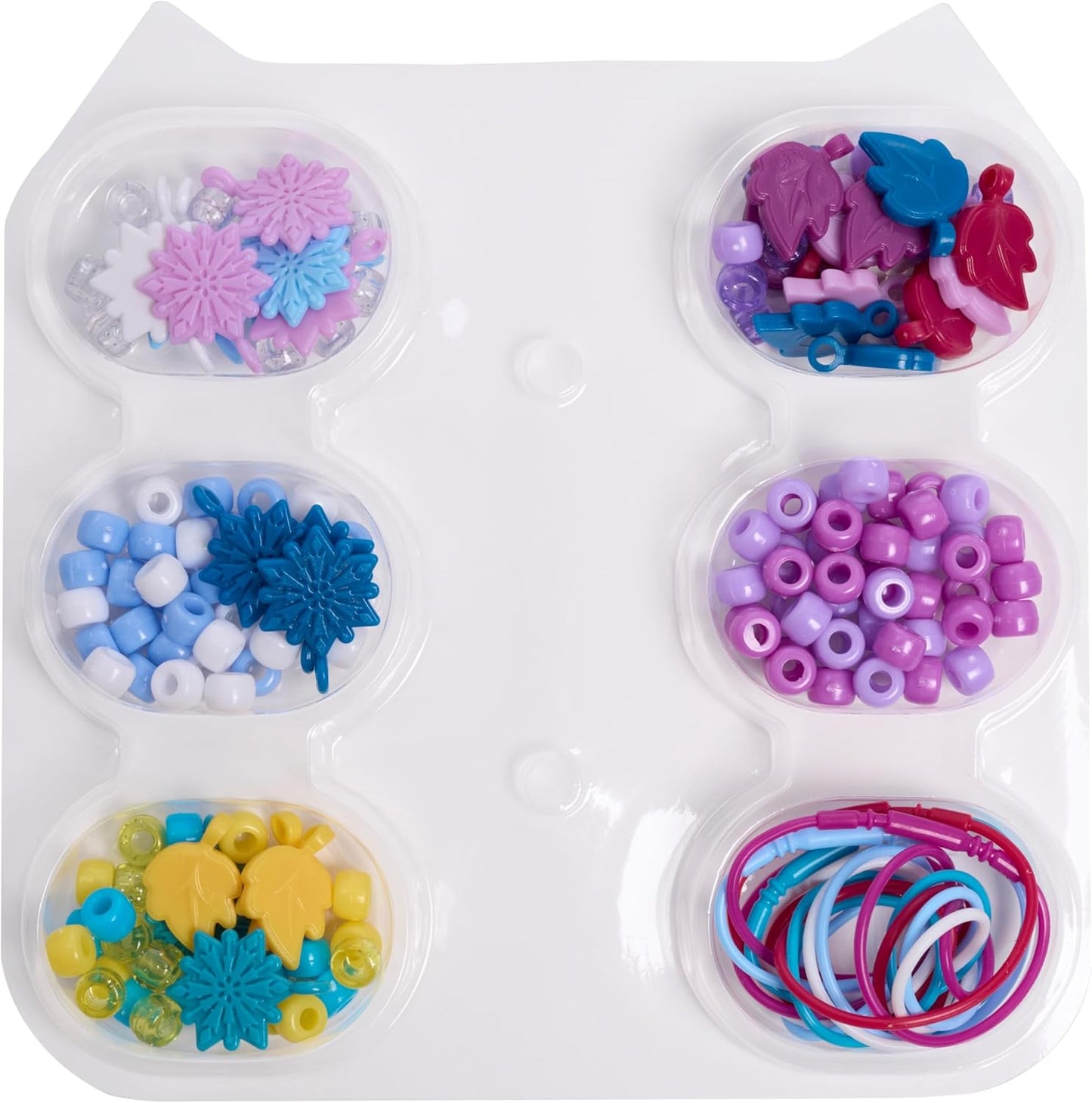 Kit de atividades Frozen 2 para fazer colares, 150 peças, ideal para crianças a partir de 3 anos. Artesanato e atividades pré-escolares.