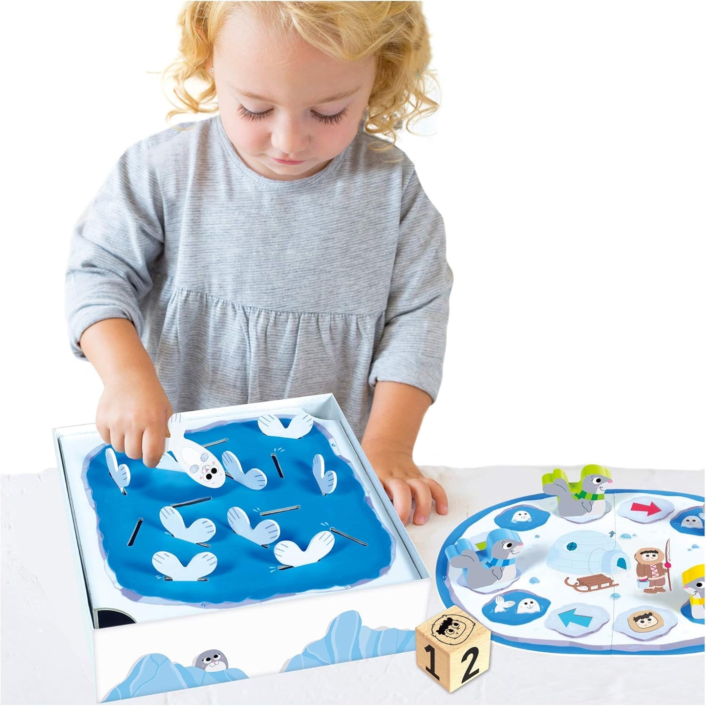 Galt Toys, Jogo Antártica, Jogo de Tabuleiro para Crianças Pequenas, Idades 2 Anos Acima, 2-4 Jogadores