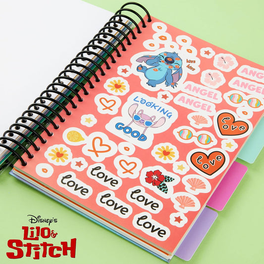 Disney Stitch Sticker Book para crianças Mais de 1000 adesivos para scrapbooking Lápis de colorir Livro de atividades - Stitch Gifts