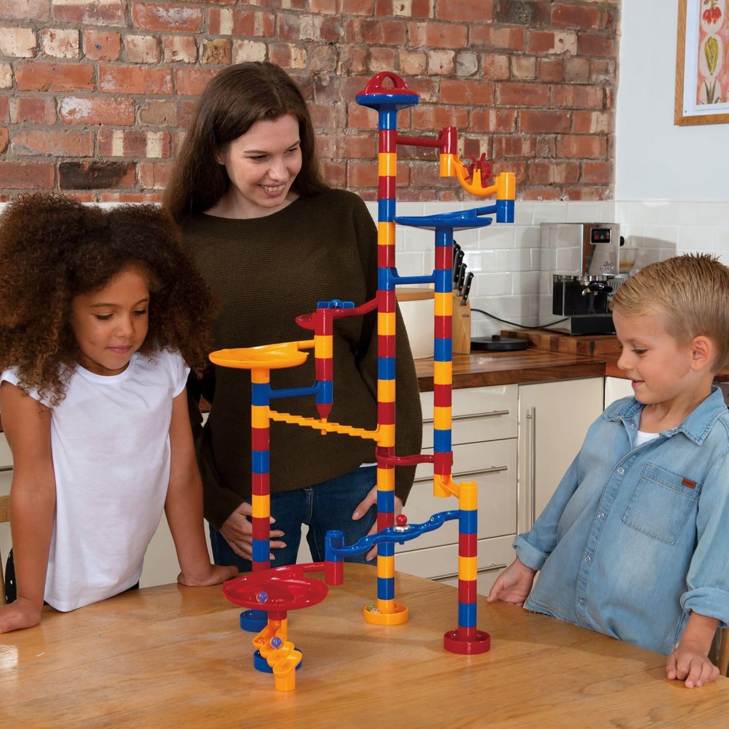 Galt Toys, Corrida de Mármore, Brinquedo de Construção, Idades 4 Anos Acima