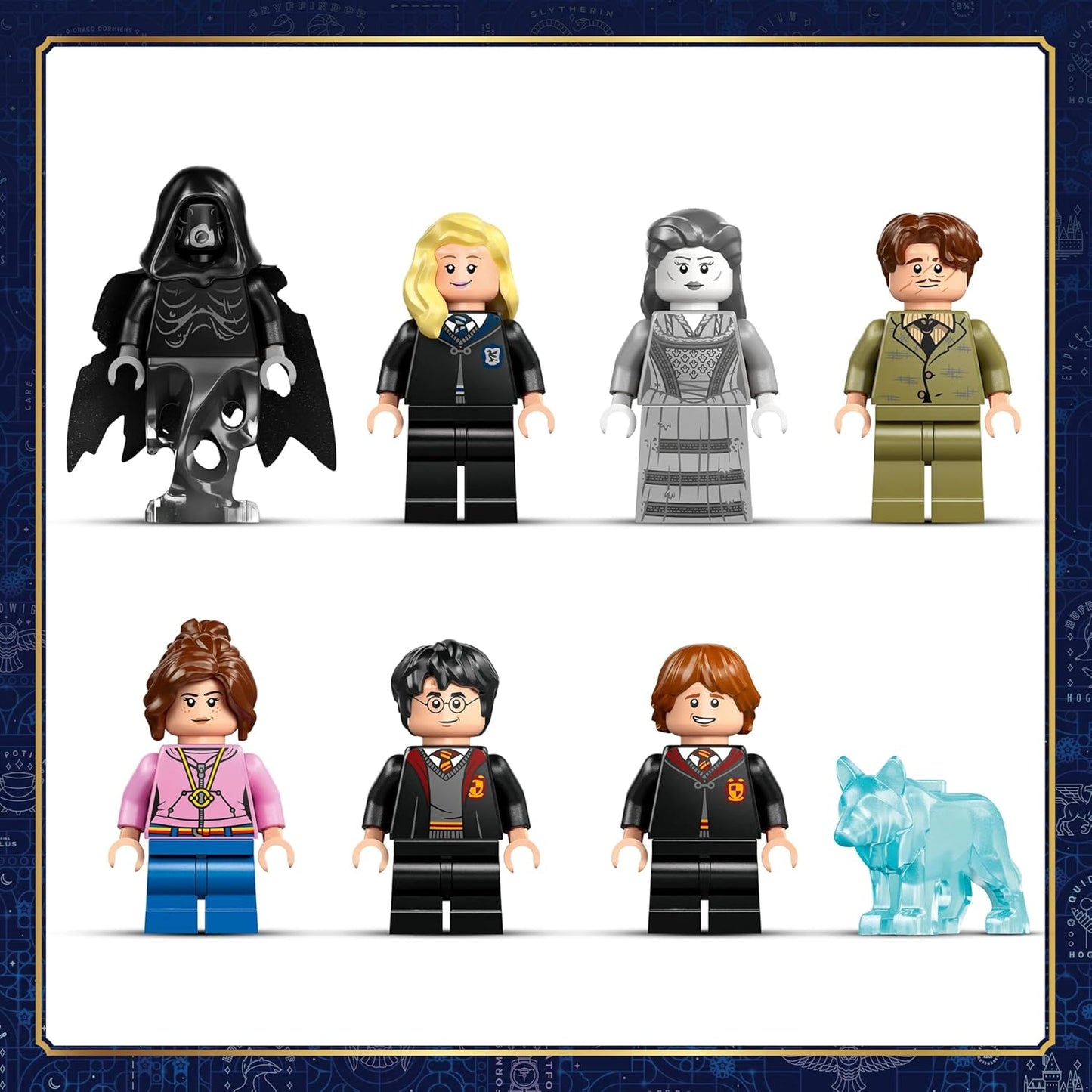 LEGO Harry Potter Castelo de Hogwarts: Ala Hospitalar - Kit de Modelo em Miniatura para Montar com 7 Minifiguras, incluindo Hermione e Ron - Ideia de Presente para Meninas, Meninos e Fãs a partir de 9 Anos - 76463