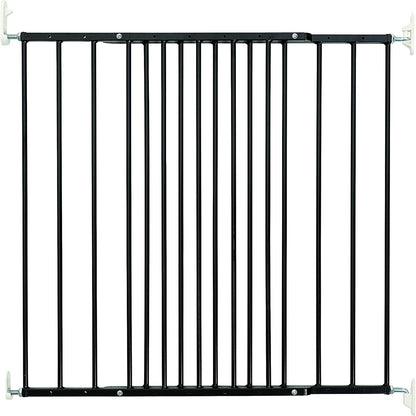 BabyDan Scandinavian Pet Design Puerta extensible para perros extra alta, 62,5-106,8 cm/24,6-42 pulgadas de ancho, 103 cm/40,5 pulgadas de altura, puerta extensible para perros