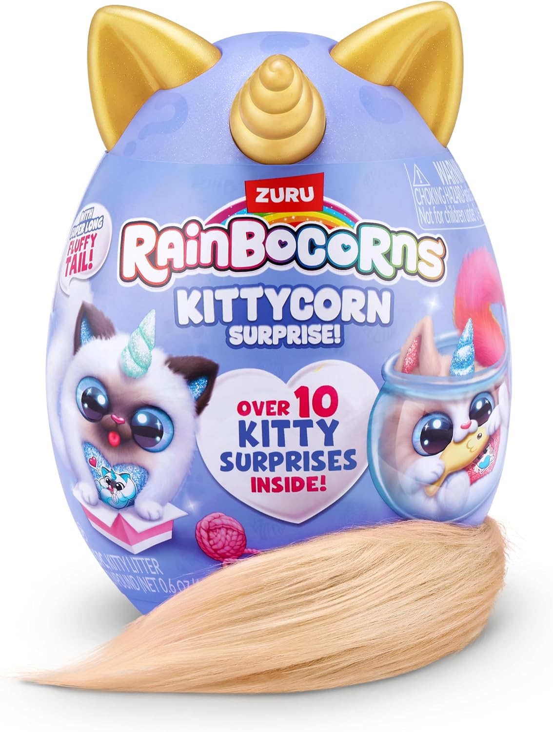 Rainbocorns Kittycorn Surprise Series 3 Persa (Lily) por ZURU, brinquedo de pelúcia, bicho de pelúcia colecionável, ovos surpresa para meninas (persa)