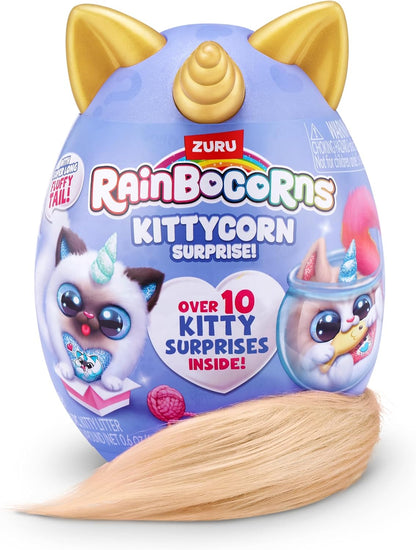Rainbocorns Kittycorn Surprise Series 3 Persa (Lily) por ZURU, brinquedo de pelúcia, bicho de pelúcia colecionável, ovos surpresa para meninas (persa)