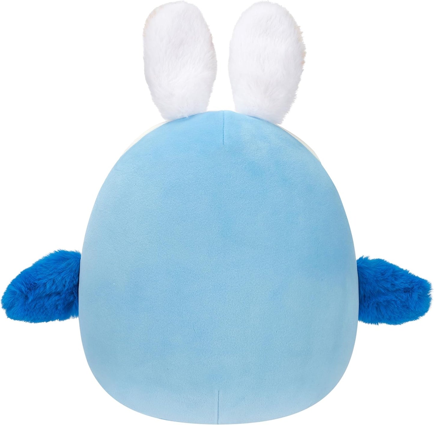 Squishmallows originais de 7,5 polegadas - Squishmallows de Páscoa - Bebe, o pássaro azul com orelhas de coelho