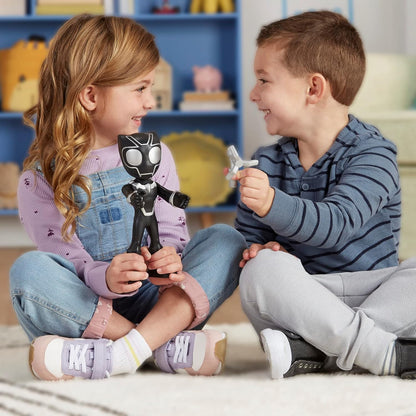 SPIDEY Y SUS AMIGOS INCREÍBLES Marvel Black Panther Figura de acción de gran tamaño Juguetes de superhéroes preescolares