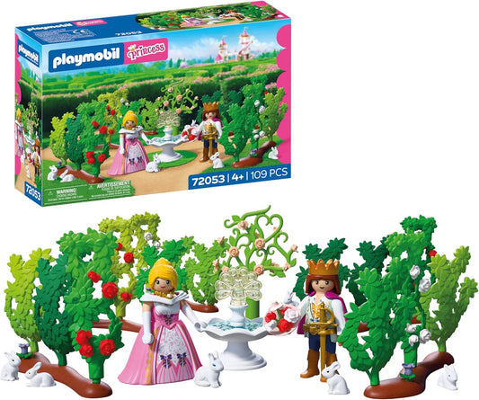 Playmobil | Princesa | Labirinto Real | Príncipe e Princesa com Labirinto Variável | Estimula a Criatividade | Brinquedo de Princesa para Maiores de 4 Anos | 72053