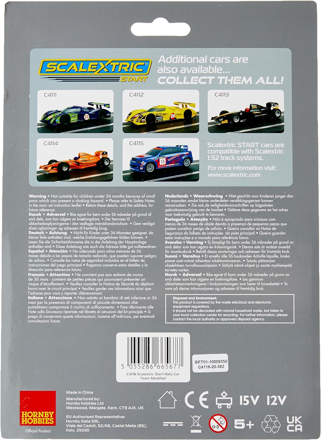 Scalextric Iniciar C4115 Iniciar Rally Car – Pro Tweeks