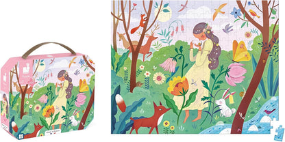 Janod - Puzzle Madre Naturaleza - Puzzle de cartón FSC de 200 piezas - Desarrolla la paciencia y la concentración - Fabricado en Francia - Puzzle infantil a partir de 7 años,