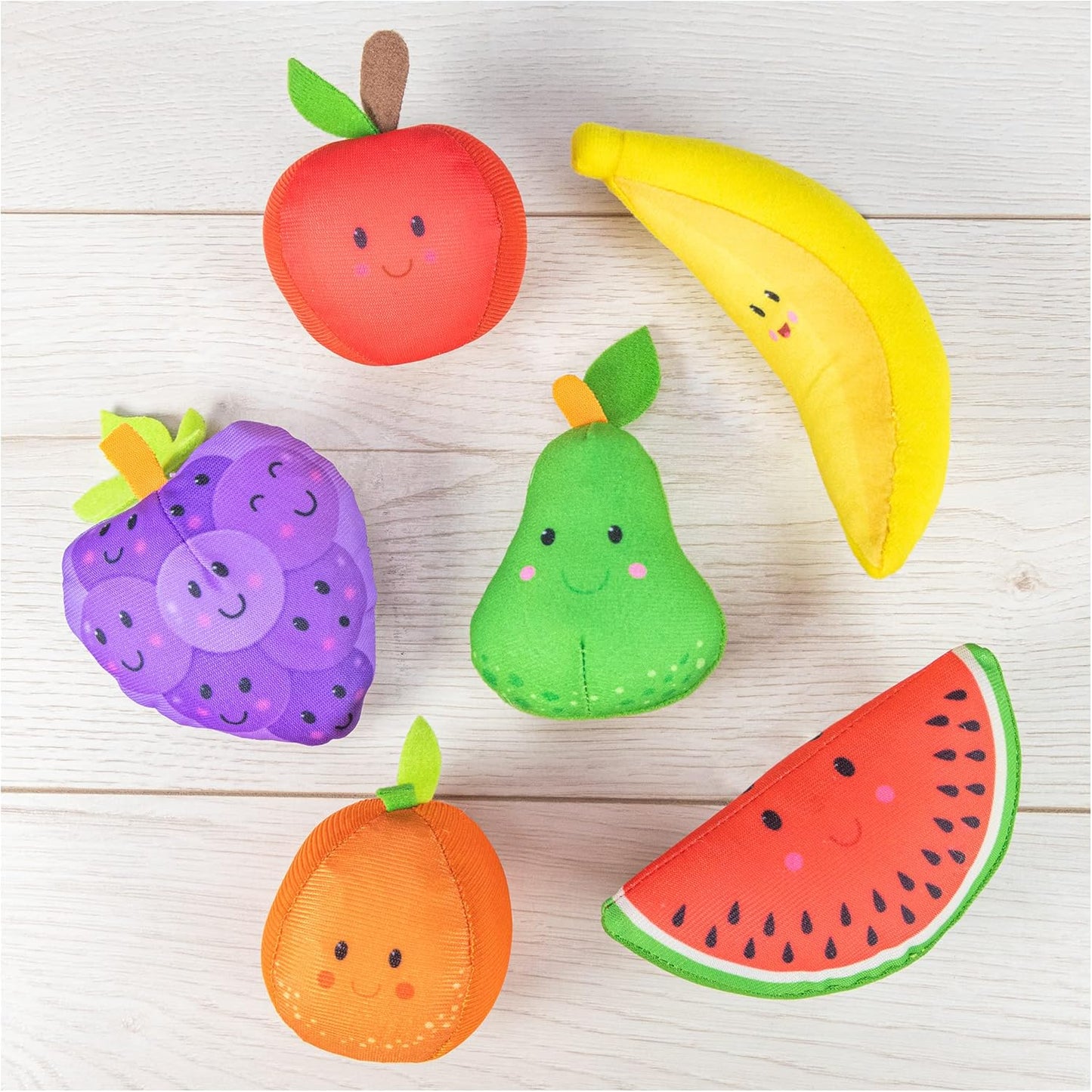 Galt Toys, Cesta de Frutas Encha e Derrama, Brinquedos de Atividades Macios, Idades 9 Meses ou Mais