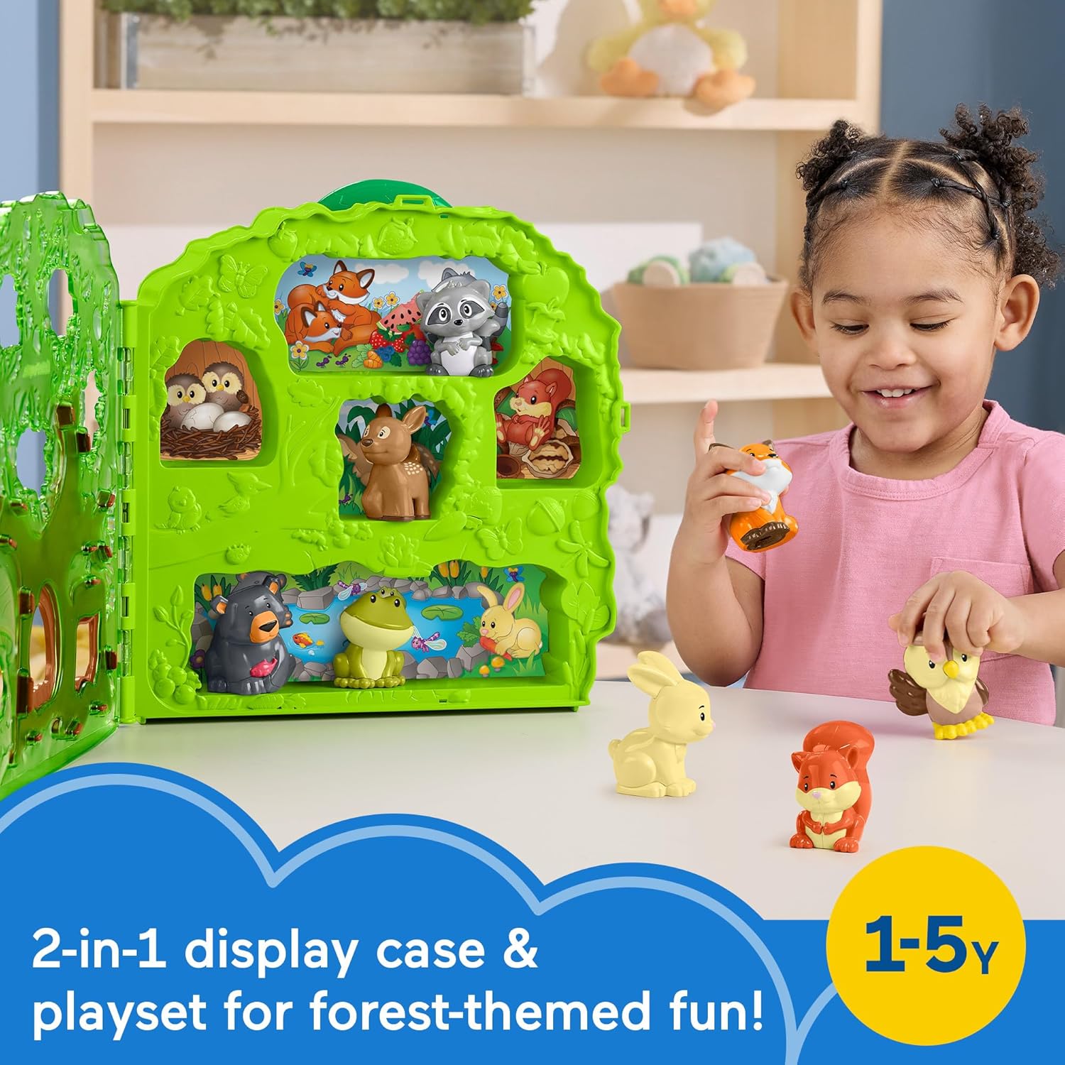 little forest様 リクエスト 6点 まとめ商品 Brinquedo Fisher-Price Little People Amigos da Floresta com Maleta de