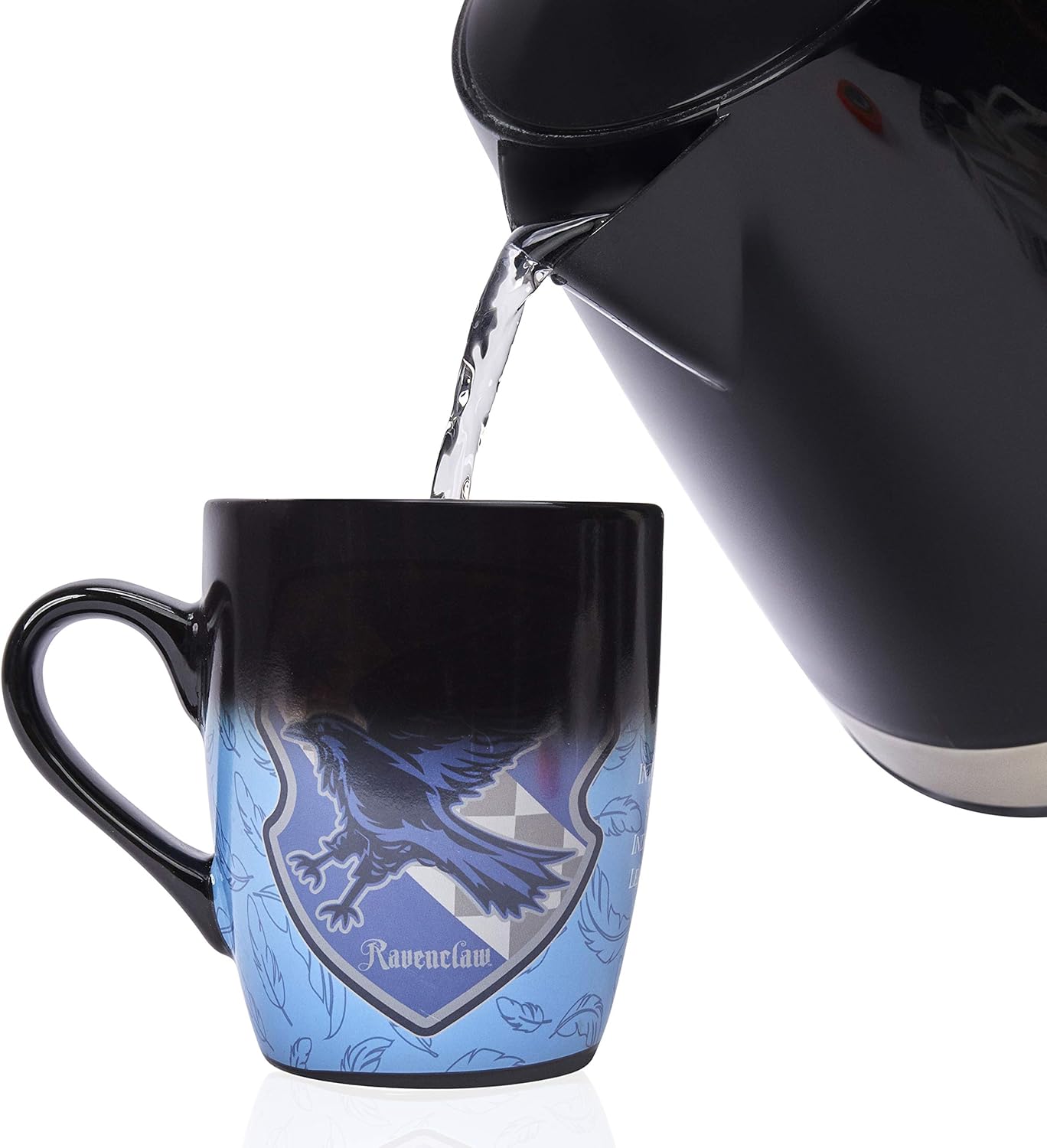 Caneca Chapéu Seletor de Harry Potter WOW! STUFF - Corvinal | O calor revela sua casa de Hogwarts WOW! STUFF escondida | Despeje sua bebida quente para ver sua casa | Caneca oficial licenciada