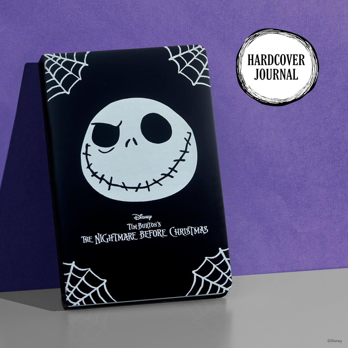 UAU! Coisas da Disney O Estranho Mundo de Jack Diário Secreto de Jack | Caneta de Tinta Invisível e Lanterna Reveladora UV | Caderno Oficial Licenciado para Presente para Fãs e Crianças