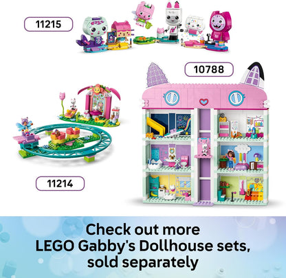 LEGO A Casa Mágica da Gabby – Brinquedo Casa no Jardim da Fada Gatinha – Inclui Miniboneca Gabby Fada, Figura de Gatinho e Acessórios – Ideia de Presente de Aniversário para Meninas a partir de 4 Anos – 11212
