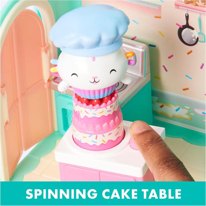Gabby's Dollhouse - Conjunto de Cozinha Bakey com Bolo