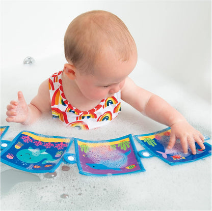 Brinquedo de banho Galt Baby Pop Book Ocean Animal and Fish