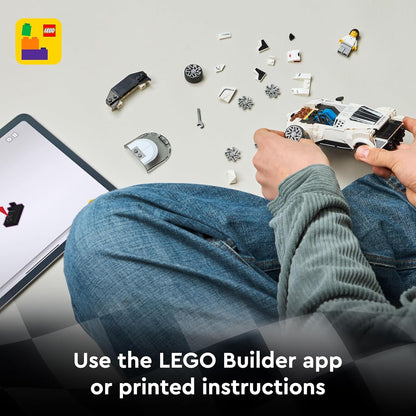 LEGO Speed Champions Bugatti Centodieci Hyper Sports Car - Kit de Modelo de Carro com Minifigura de Piloto - Presente de Aniversário para Meninos a partir de 9 Anos - 77240