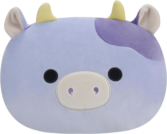 Squishmallows SQCR04185 Bubba-Purple Cow Stackables 12 polegadas de tamanho médio ultrasoft oficial Kelly brinquedo de pelúcia