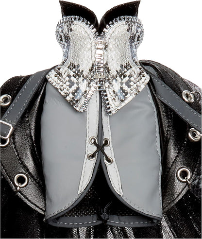 Boneca Fashion Rainbow High Shadow High Fashion - Heather Grayson - Cabelo Preto e Branco, 28 cm, com Roupas de Grife, Ideal para Colecionadores e Crianças de 6 a 12 Anos.