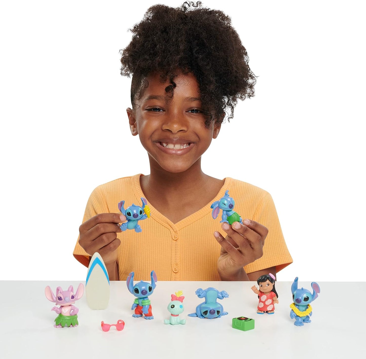 Conjunto de figuras de luxo do Stitch