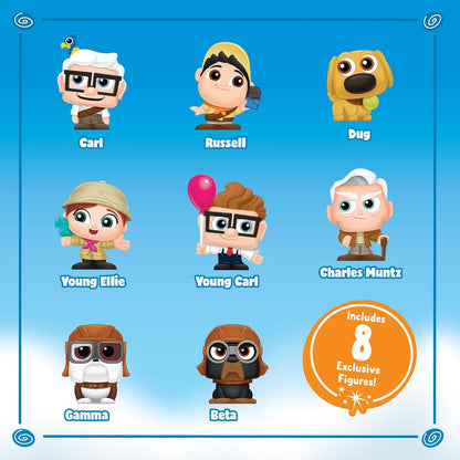 Just Play Disney Doorables Novo Pacote de Colecionador Up, Figuras Colecionáveis em Pacotes Surpresa, Brinquedos Infantis para Crianças a partir de 5 Anos, Exclusivo da Amazon