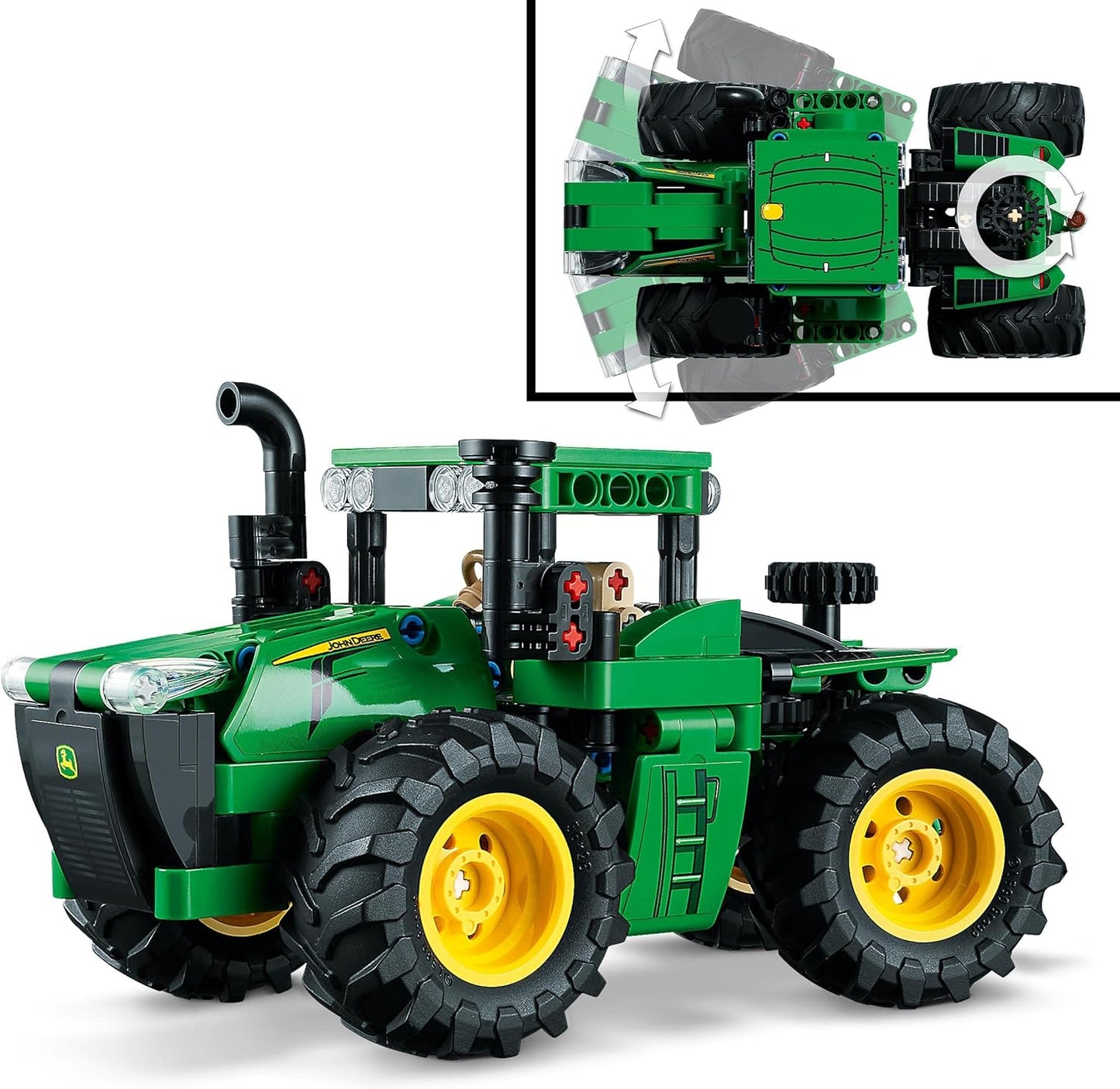 LEGO Conjunto de construção de brinquedo, veículo e transportador para carro de corrida urbano e caminhão transportador de carro para meninos e meninas de 6 anos ou mais com rampa de carregamento ajustável, minifiguras de piloto e motorista, presente