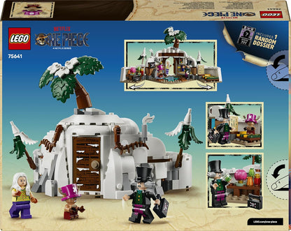 LEGO ONE PIECE Esconderijo do Dr. Hiriluk – Brinquedo colecionável com 3 minifiguras (incluindo Tony Tony Chopper) – Decoração para quarto infantil – Presente para meninos, meninas e fãs a partir de 9 anos – 75641