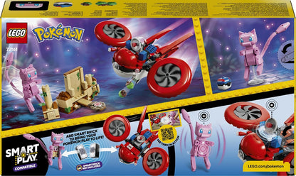 LEGO Pokémon SMART Play: Busca com Drone pelo Mítico Mew – Conjunto de Brinquedo Interativo Compatível, Inclui 3 Etiquetas SMART e 1 Figura Pokémon – Ideia de Presente para Meninos e Meninas a partir de 8 Anos – 72161
