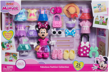 Just Play Conjunto de boneca e acessórios Minnie Mouse Fashion Fab